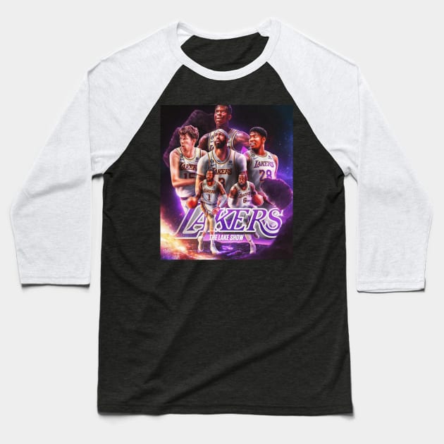 The Lake Show Baseball T-Shirt by strong chinese girl